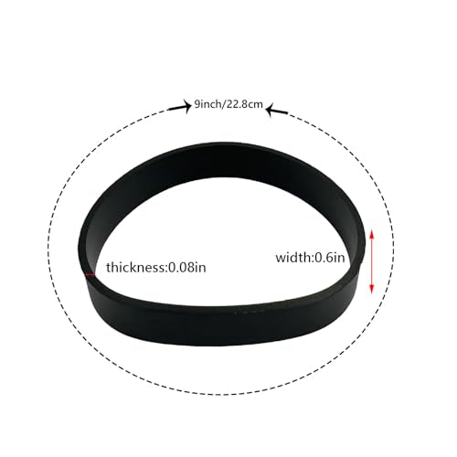 Oreck XL Vacuum Cleaner Belt Replacement - 6 Pack, Model 0300604