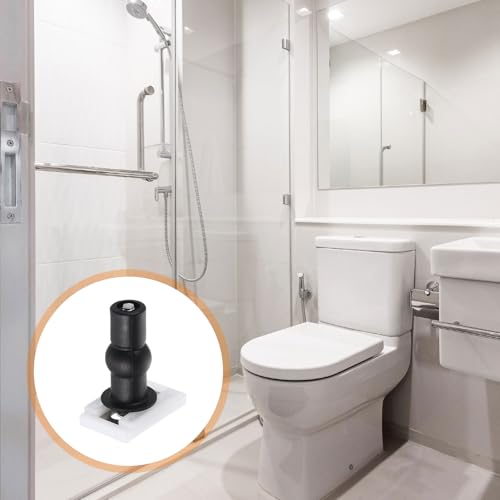 uxcell 2Pcs Toilet Seat Cover Hinges - Stainless Steel & Plastic, 40mm
