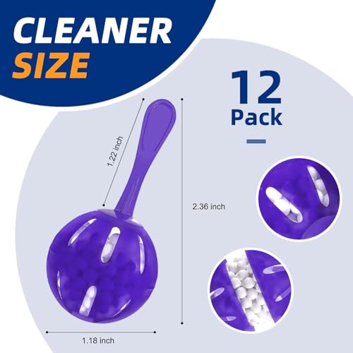 ADDFRESH Humidifier Cleaner Balls - 12 Pack for Continuous Cleaning