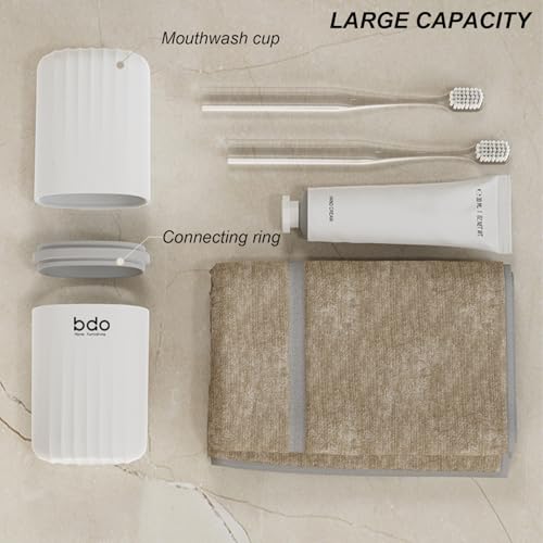 2 Pc Travel Toothbrush & Soap Case Set - Clear Leakproof Holders