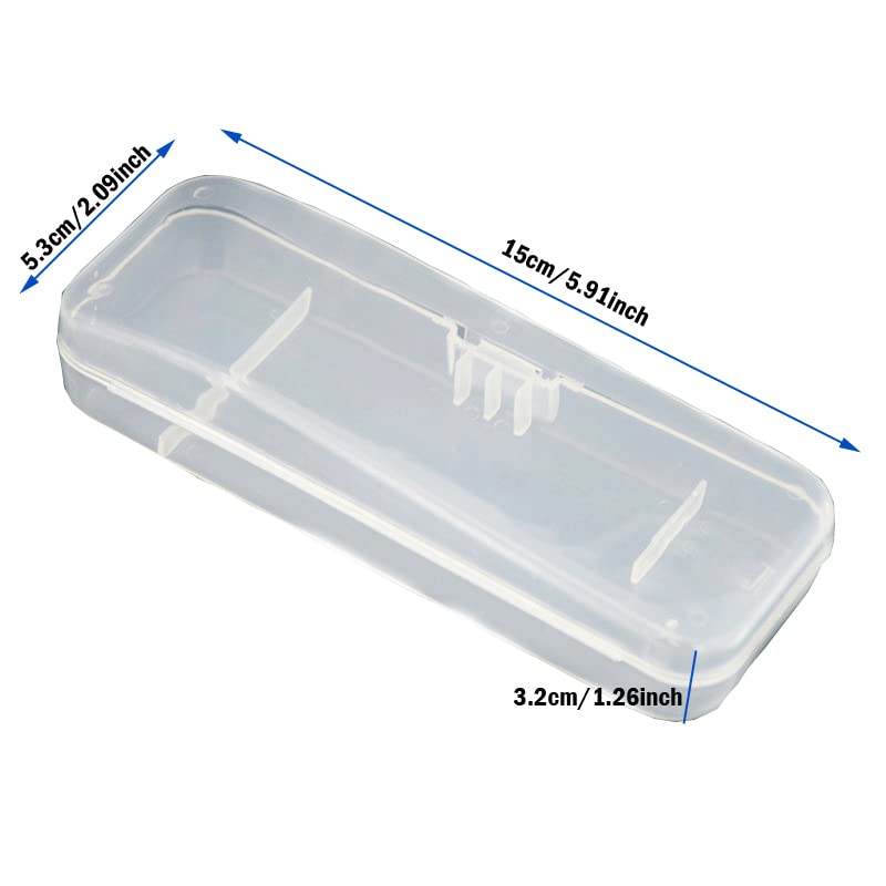 TorSor 3 Pack Portable Razor Travel Case Hard Shell Organizer Box
