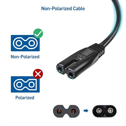 HUZUM 9.8 Feet Power Cord for Lift Chairs & Recliners