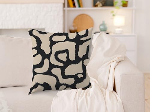 Modern Abstract Pillow Cover 18x18 - Boho Room Decor - Pillow-01