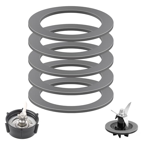 5 Pack Rubber Sealing O-Ring Gaskets for Oster and Osterizer Blender Blades