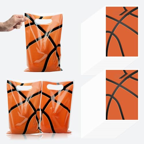 QUERICKY 100-Pack Basketball Goodie Bags for Party Favors