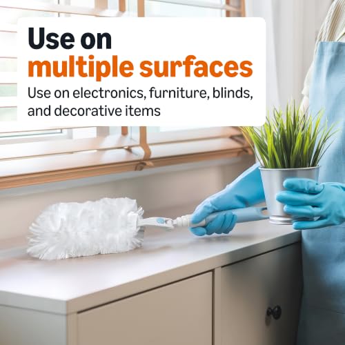 Amazon Basics 360° Duster Refill Pack - 11 Heavy Duty Microfiber Plumes