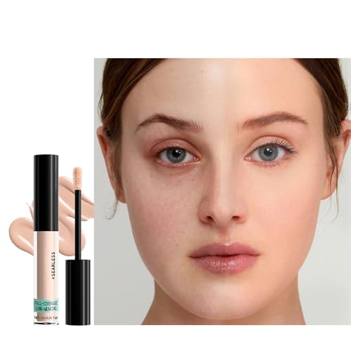 QIDSTERS Liquid Concealer Full Coverage Waterproof Light 02