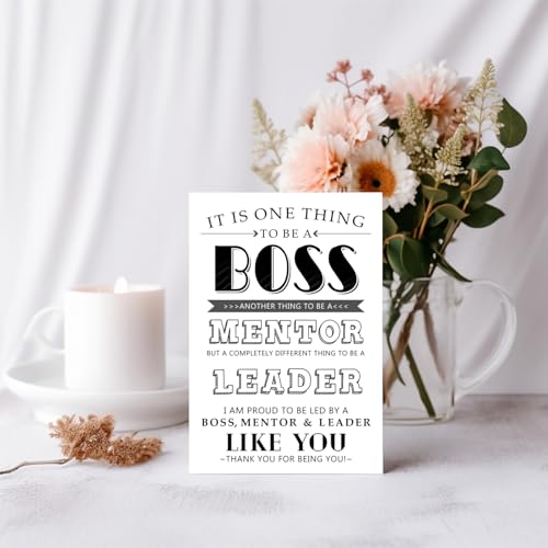 Funny Boss's Day Card - Humorous Gift for Boss & Leader