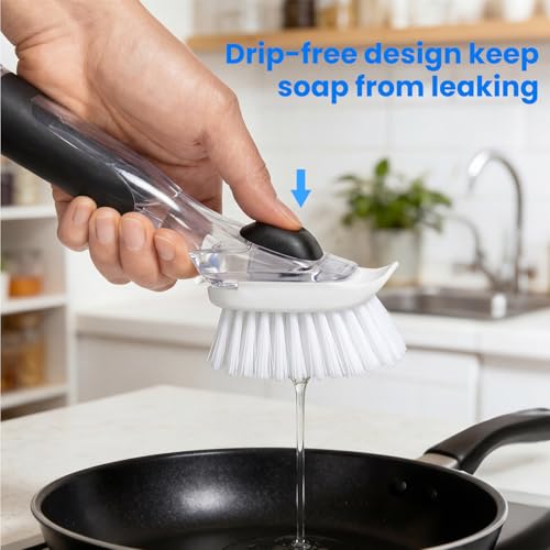 Replacement Brush Heads for OXO Soap Dispensing Dish Brush - 4 Pack