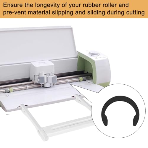 20 Pcs Retaining Clip Rings Compatible with Cricut Maker Rubber Roller