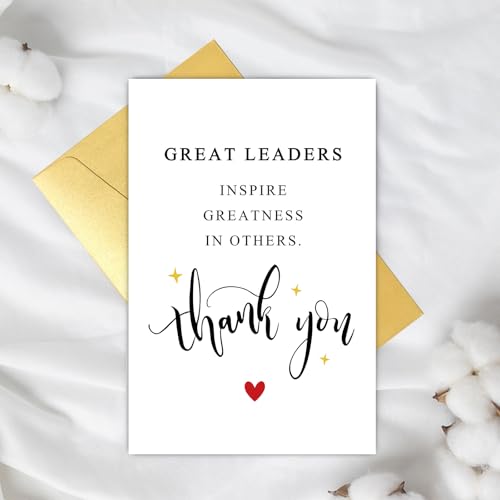 Supoeguk Leader Thank You Card for Boss & Manager - Variation #5, Appreciation Gift