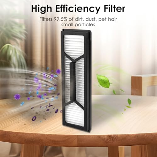 5-Pack HEPA Replacement Filters for Eufy Omni S1 Pro Robot Vacuum