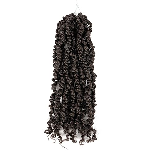 Umylar 10 Inch Pre-twisted Passion Twist Crochet Hair Extensions, 4#