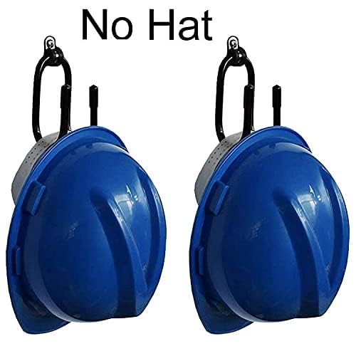 AUXPhome Bendable Hard Hat Rack and Helmet Wall Mount - 2-Pack