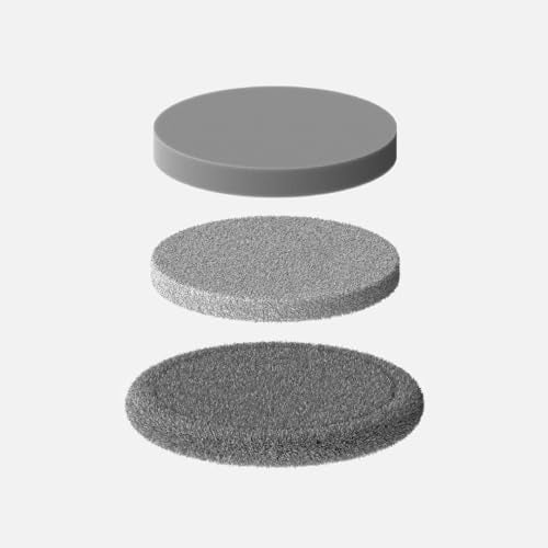 HOTO Replacement Pads for Electric Scrubber | 3 Pack Brush Heads
