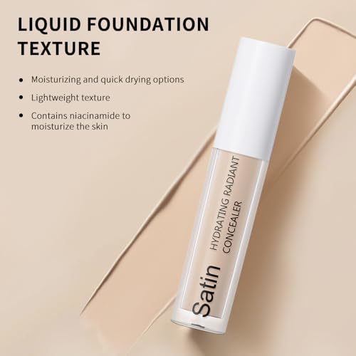 DALVGFN Matte Concealer Cream Full Coverage Waterproof Light Beige