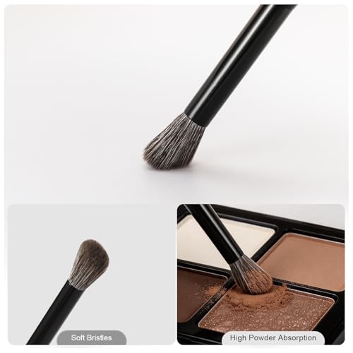 ACMEBEAUTY Angled Nose Contour Brush for Powder Highlighting and Blending