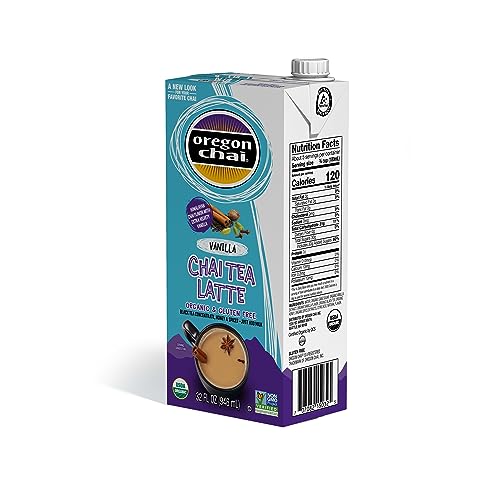 Oregon Chai Vanilla Chai Concentrate - 32 Fl Oz Pack of 2