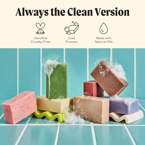 JUKEBOX Born to Be Wild Natural Bar Soap, Medium Scrub, 4.5 oz