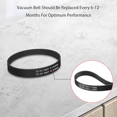 Replacement Vacuum Belt for Eureka PowerSpeed Upright Series (2-Pack)