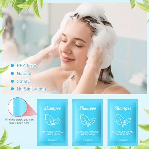 Travel Size Shampoo Bulk Pack 10 Pack Green Tea Scent Hotel Toiletries