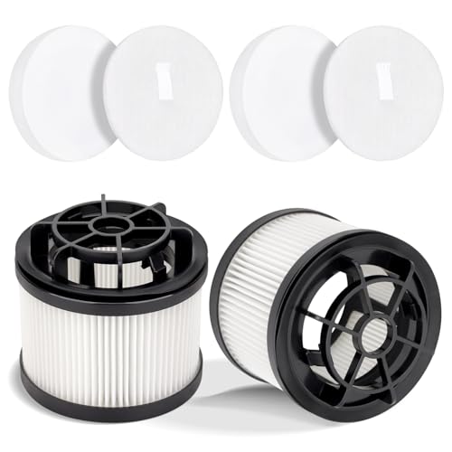 LEVOIT LVAC-200 Replacement Filters - 2 Post-Motor & 2 Pre-Motor Filters