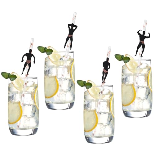 24 PCS Bachelorette Party Straws - Funny Dancer Designs