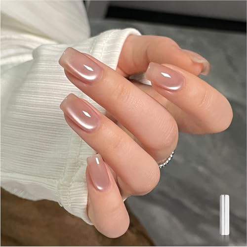 GAOY Jelly Nude Cat Eye Gel Nail Polish 16ml with Magnet
