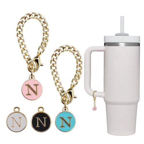 4PCS Stanley Cup Letter Charms for Tumblers - Fits All Handles