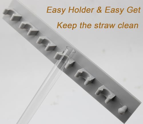 Replacement Straws & Holder for Stanley Cup 30 & 40 oz Tumbler
