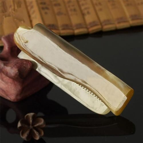 Foldable Yak Horn Beard Comb - Portable Pocket Grooming Tool