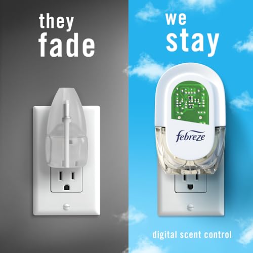 Febreze Fade Defy PLUG Air Freshener Scented Oil Refills, Ocean, 3 Count