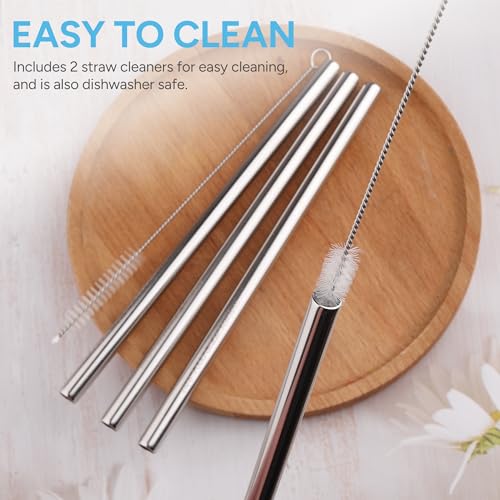 Sipcupmate Stainless Steel Replacement Straws for Owala 24/32oz Freesip