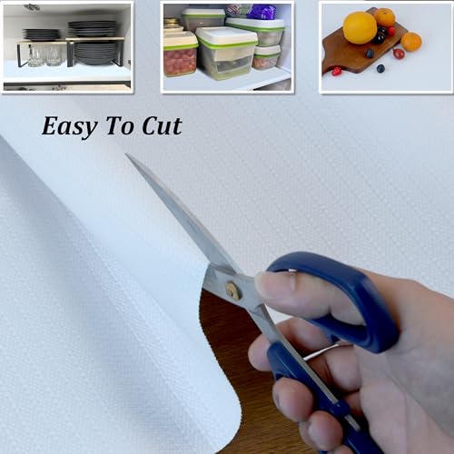Waterproof Non-Slip Cabinet Liners 12" x 20' - Food Grade & Washable