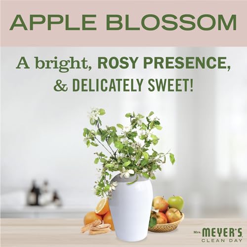 Mrs. Meyer's Vinegar Gel Cleaning Spray - Apple Blossom, 16 Fl Oz (Pack of 2)