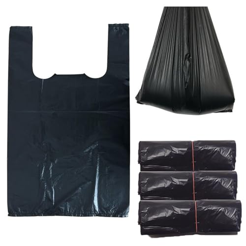 Greeney 300 Pcs Small Black Sanitary Napkin Disposal Bags with Handles, Feminine Hygiene Waste Bags