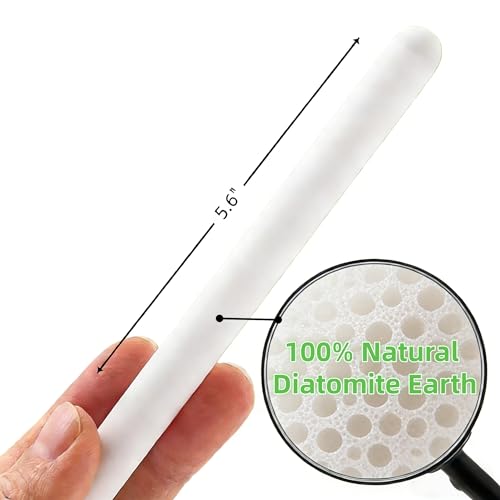 Diatomaceous Earth Drying Stick - 6-Pack Fast Moisture Absorber for Silicone Toys