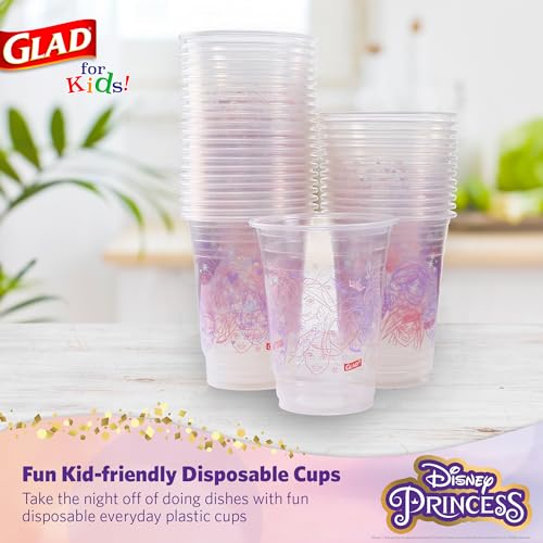Disney Princess Disposable Plastic Cups - 16 Oz, 36 Count