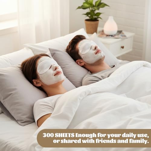 Styquenzer Disposable Non-Woven Eye Masks for Skincare Spa DIY Compress