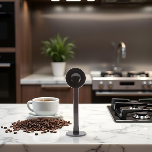 2-in-1 Coffee Scoop and Tamper Gray Measuring Spoon for Espresso
