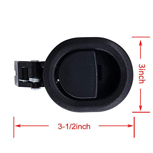 Universal Recliner Replacement Handle with Cable Hook - Fits 3mm Cables