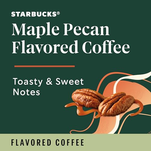 Starbucks Maple Pecan Ground Coffee - 17 oz, Flavored Brew