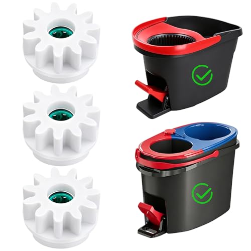 3-Pack Pedal Bearing Replacement for O-Cedar Spin Mop Bucket