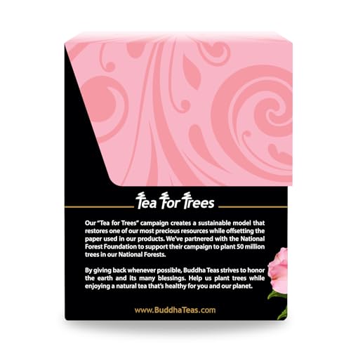 Buddha Teas Pau d'Arco Tea - Organic, Bleach-Free, 18 Bags