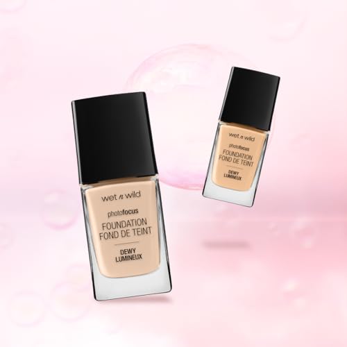 Wet n Wild Photo Focus Dewy Liquid Foundation - Soft Beige
