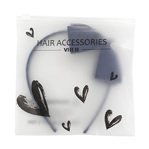 Midi Ribbon Navy Blue Grosgrain Bow Headband Handmade Hair Hoop