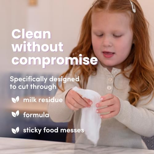 Dapple Baby All Purpose Wipes 30 Count - Lavender Scent, Hypoallergenic & Plant-Powered