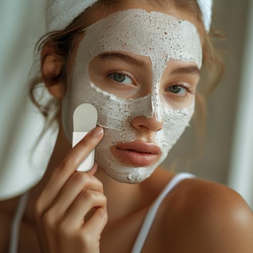 Zoolinn Mini Silicone Face Mask Applicator Brushes Set - 8PCS Portable Skincare Tools