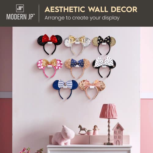 Adhesive Headband Holder for Disney Ears - 8-Pack, Strong & Minimalist Design
