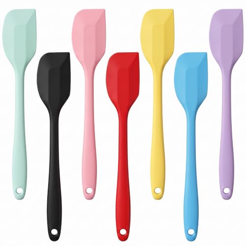 Headaze 7-Piece Silicone Spatula Set - BPA-Free, Heat Resistant